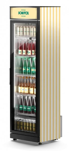 Шкаф холодильный для напитков Sovital EAZY 370 NFD