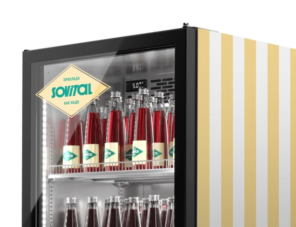 Шкаф холодильный для напитков Sovital EAZY 600 NFD OUTDOOR