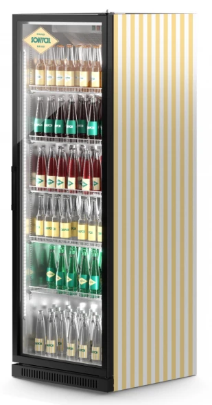Шкаф холодильный для напитков Sovital EAZY 800 NFD
