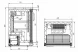 Барный холодильный шкаф-стол Polair TD101-Bar