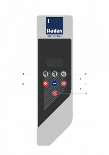 Расстоечный шкаф Radax Pushkin PS812D с цифровой панелью